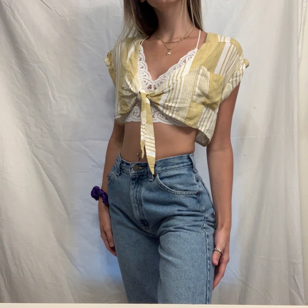 cute cropped tee